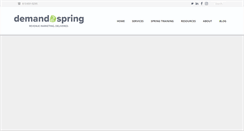 Desktop Screenshot of demandspring.com