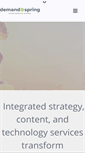 Mobile Screenshot of demandspring.com