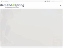 Tablet Screenshot of demandspring.com